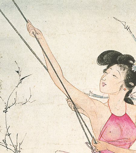 新泰-胡也佛的仕女画和最知名的金瓶梅秘戏图